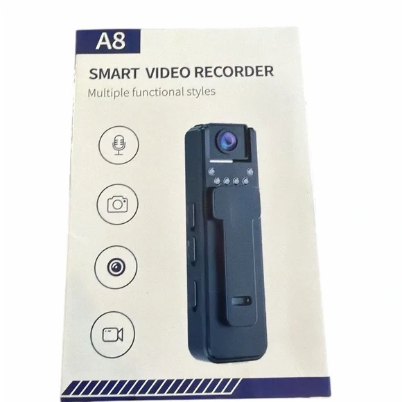 A8 Black Smart Video Recorder - Picture 1 of 1